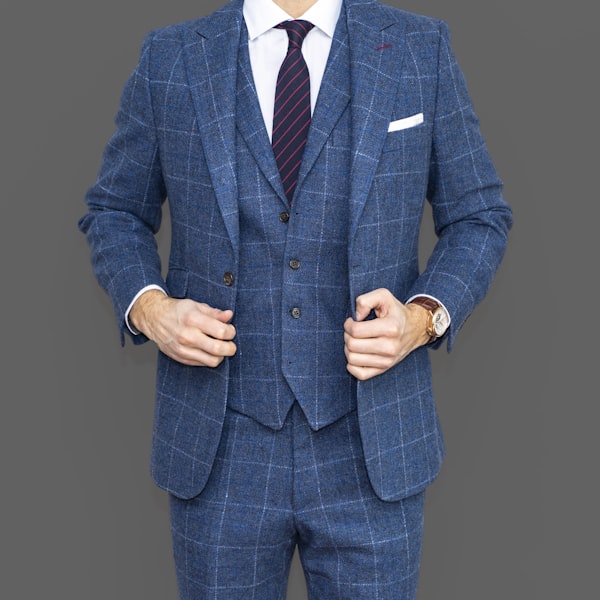 Double-Breasted Wool Blazer